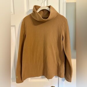 Dudley Stephens Camel Fleece Pullover